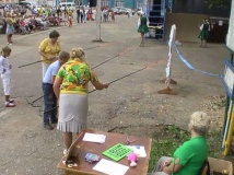 Конкурс «Сычёвский рыболов» на городской площади